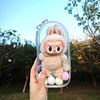 Clear Outdoor Bag For 18cm Cartoon Plush Dolls AC Toys Transparent Mini Kawaii Pouch For Keychain Doll Anime Figure Garage Kit 1