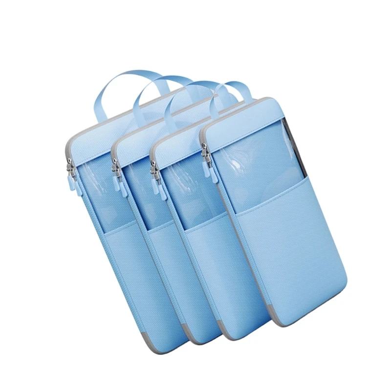 Set of 4 Multipurpose Compression Packing Cubes Essential Compression Packing Square Bag for Neat Luggage Arrangement 2