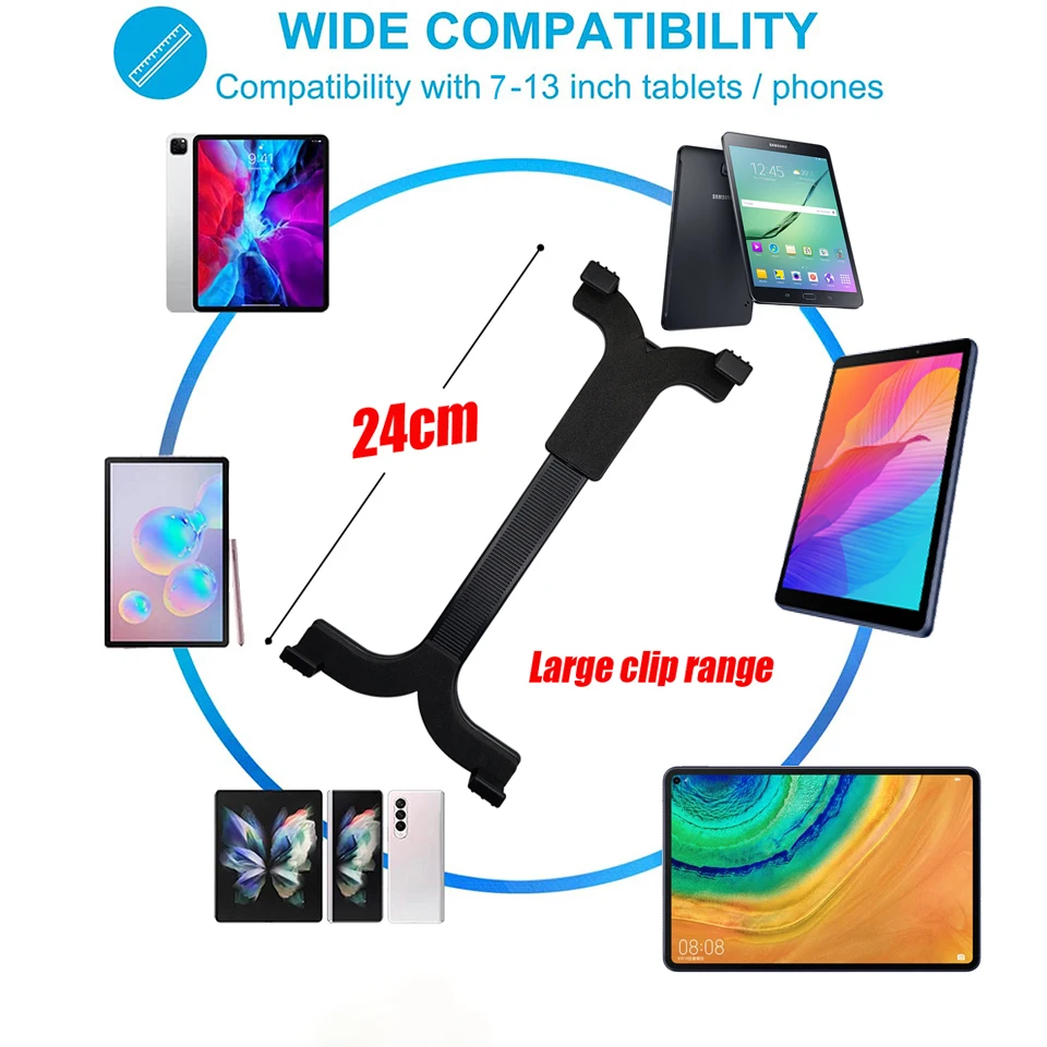 Tablet Stand Tablet Holder 7-13 inch Tablet PC Stand Long Arm Tablet Car windshield Mount Holder Ipad 2 3 4 ipad air 9.7" Ipad Pro Mini 2 3 4 Air