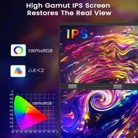 16 Inch 2.5K Dual Screen Portable Monitor 2560*1600P 16:10 100%sRGB With 360° Flip External Screen For PC Laptop Mac Phone PS4/5 - Image 3