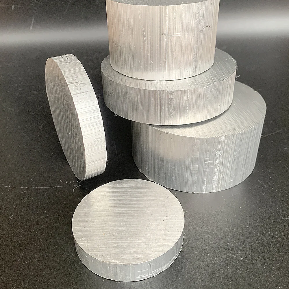 6061 aluminum alloy solid round rod diameter &Phi; 60mm &Phi; 70mm &Phi; 80mm &Phi; 90mm thickness 10mm 20mm 30mm 40mm 50mm