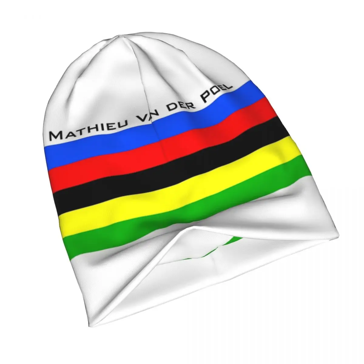 Mathieu Van Der Poel Skullies Beanies Hats Warm Autumn Winter Outdoor Cap Knitted Bonnet Caps for Men Women Adult - 3