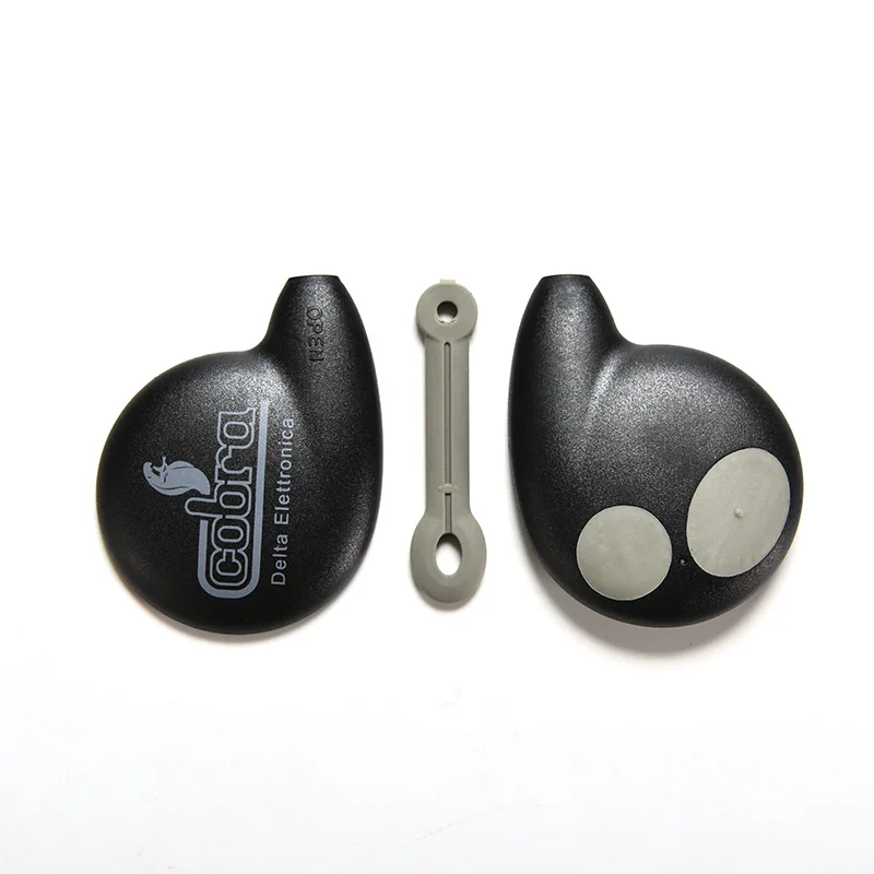 Remote Shell Black Color 2 Buttons Fit for Cobra Alarm 7777 Remote Key FOB Cases Replacement 1PC