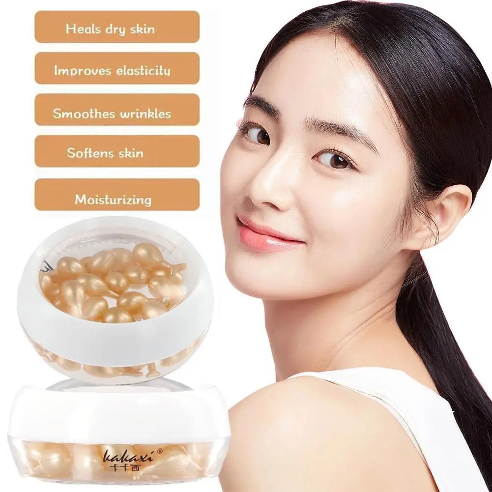 

Плацента Fullerenes, увлажняющая сыворотка для лица, 0,34 Г x 30 шт., мягкие эфирные капсулы для лица, маленькая красная цыпленка, чистая рэмо B8v6