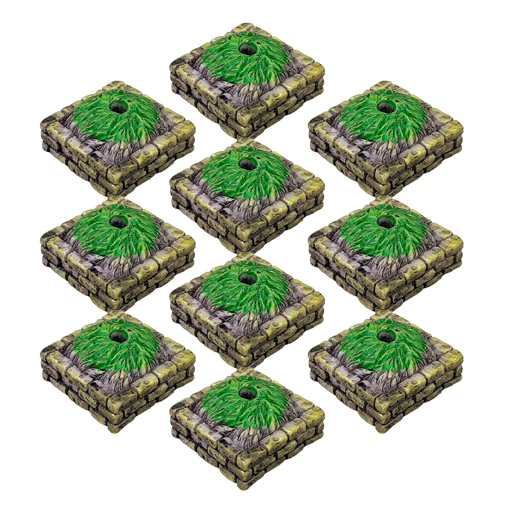 

Tree Altar Base Artificial Sand Table Model Mini Landscape Simulation Miniature Decor Toy DIY Architecture Cartoons