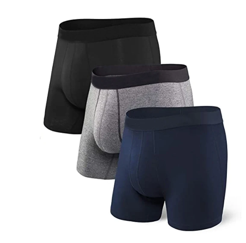 Men Boxer Briefs Men Boxer Briefs Underwear Breathable Soft USA Size