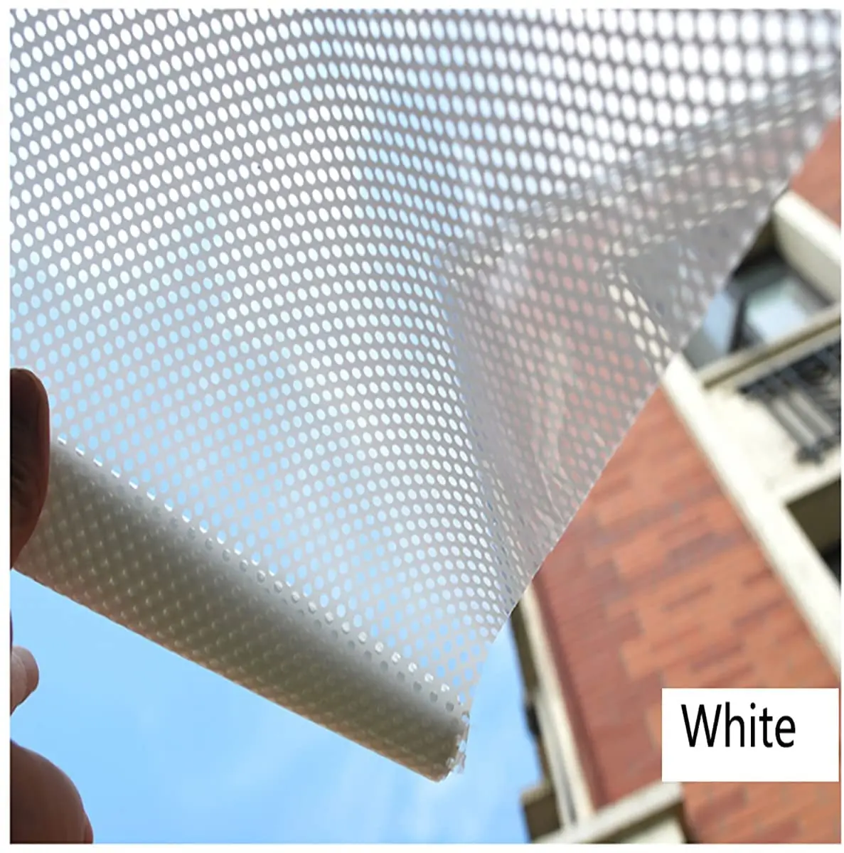 YaJing Mesh Window Film Privacy Stained Glass film Self Adhesive Window Vinyl Sticker for UV Blocking Heat Control Glass Sticker window film window privacy film
