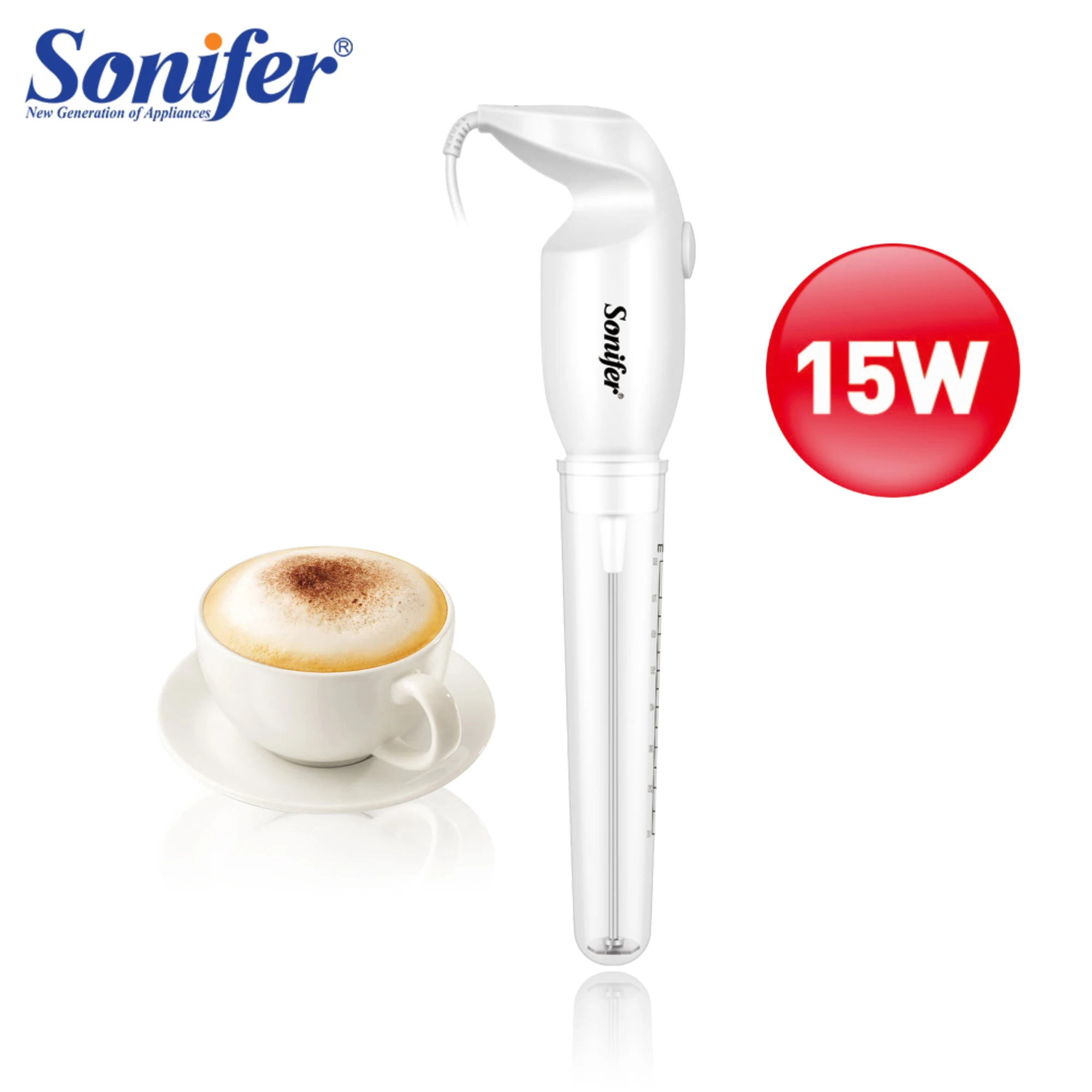 Electric Milk Frother and Steamer - Automatic Latte and Cappuccino Maker