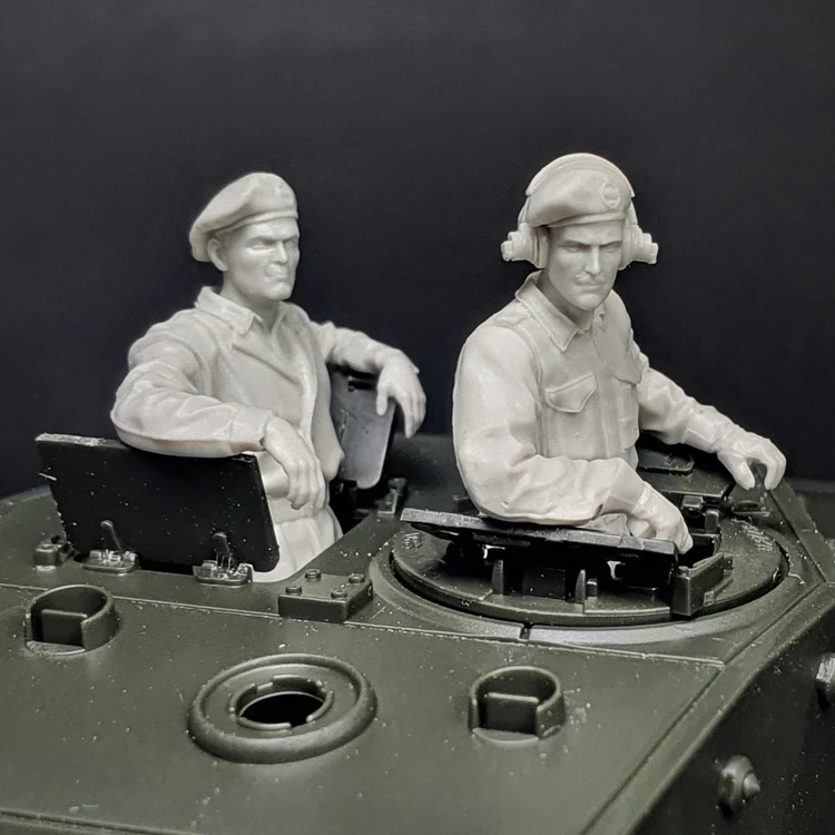 

1/35 фигурка модели из смолы GK Soldier, набор револьвера британского танка, несобранный и Неокрашенный комплект