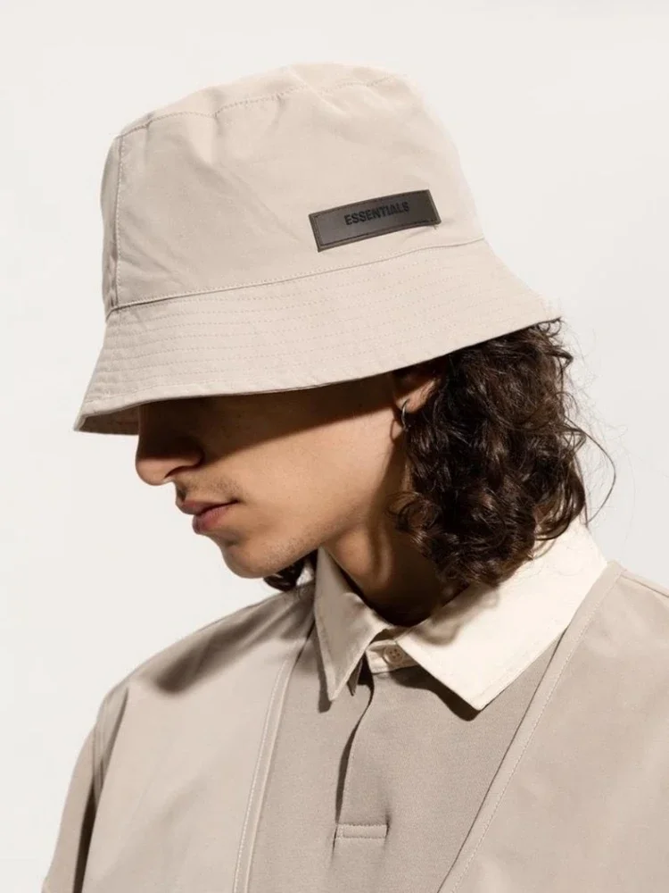 

ESSENTIALS High Quality Fisherman Hat American High Street Retro Hat Men's and Women's Outdoor Sunshade Hat