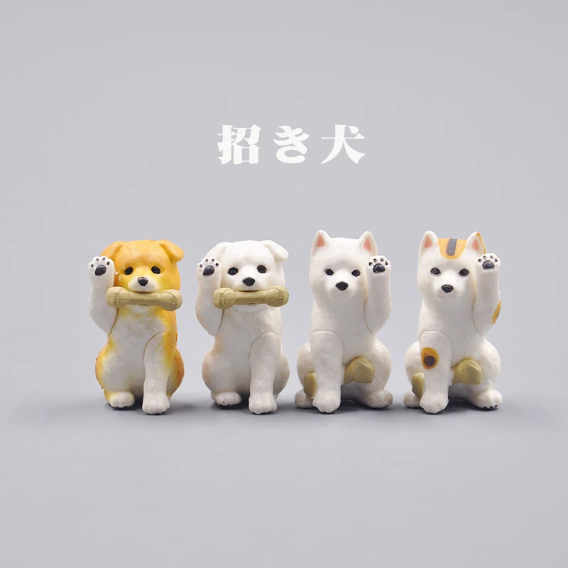 

Wealthy Dog Shiba Inu Mini Doll Ornaments Capsule Toy Japan Genuine Gashapon Bulk Collection Model