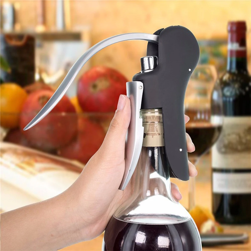 Ouvre-bouteille de vin noir électrique ensemble tire-bouchon automatique  avec coupe-feuille pour vin rouge - Accessoire autour du vin - Achat & prix