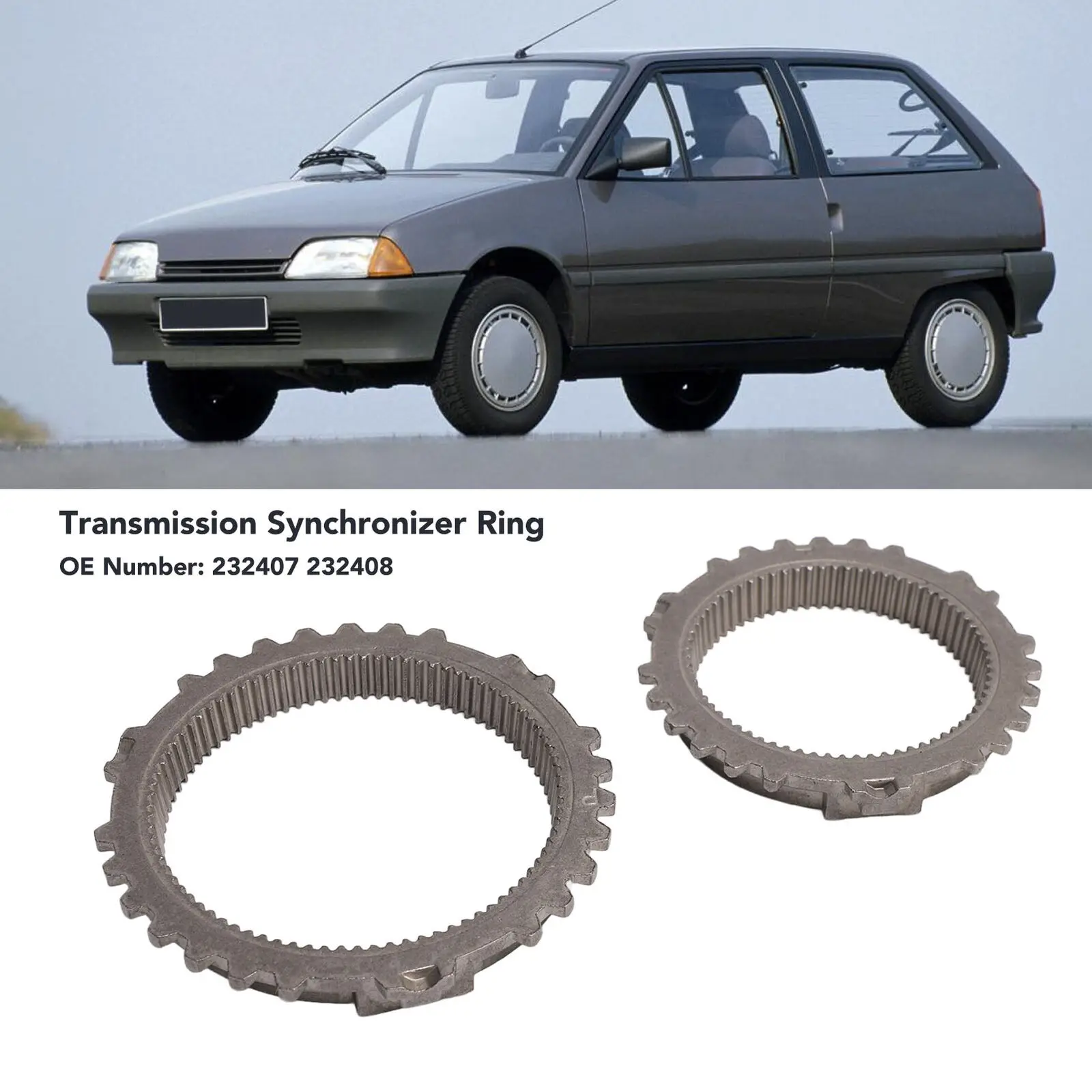 232408 232407 Mechanical transmission synchronizer ring for Peugeot 206 207 301 Citroen C2 C3 232408 232407