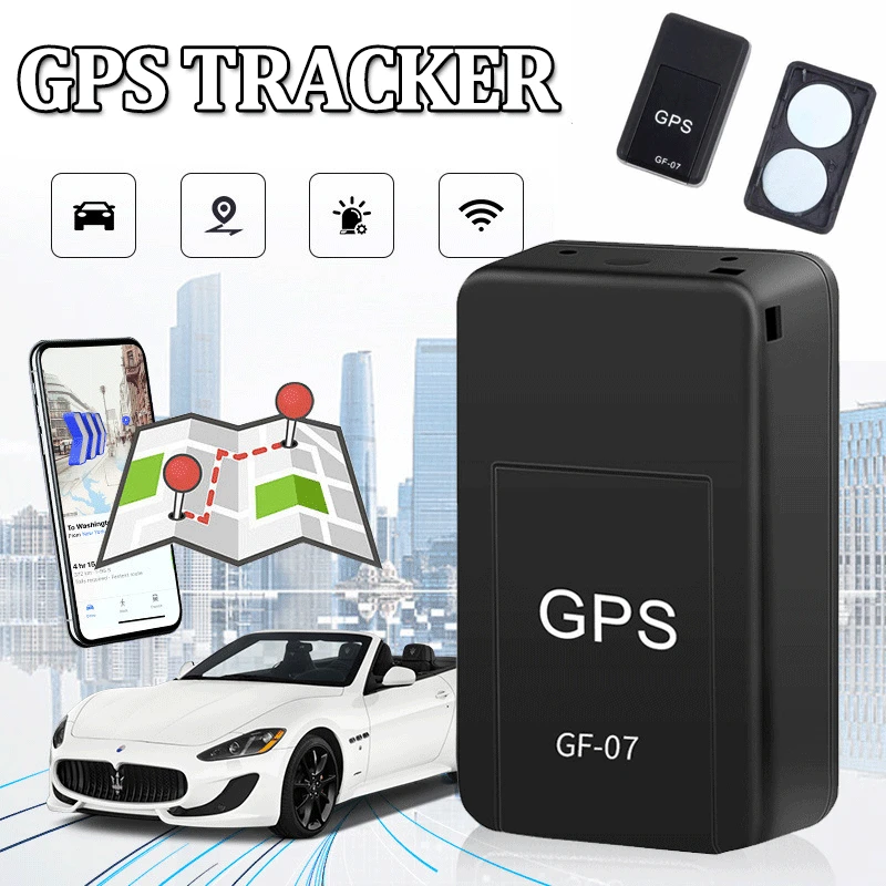Magnetic Mini GF07 GPS Tracker Real Time Tracking Device Locator Car Motorcycle Remote Control Tracking Monitor Pet Anti Loss gps locator key finder anti lost tracker anti lose tracker item locator anti lost locator key chain locator