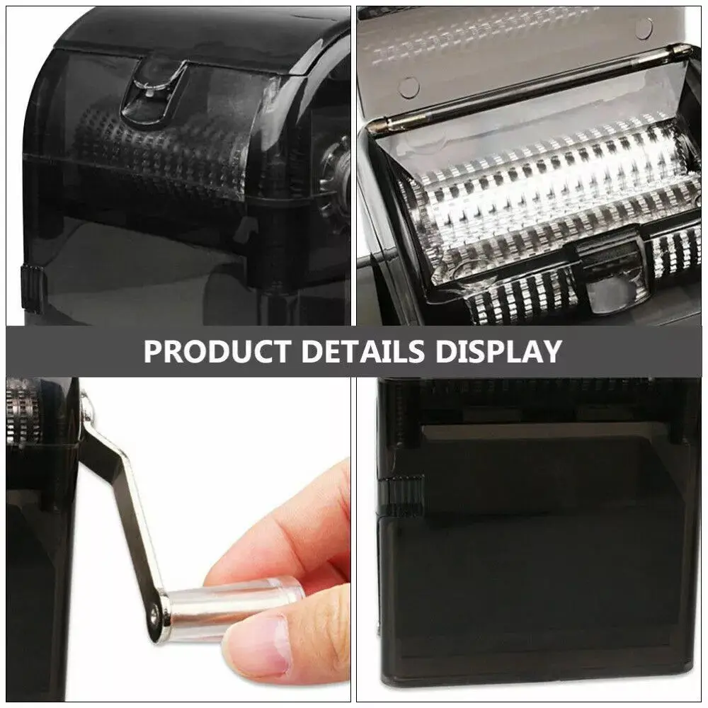 Description Picture 4 of itemMERCURY Manual Herb Grinder Tobacco Cutter Hand Muller Shredder with Cigarette Storage Case Home Smoking Accessories Gifts