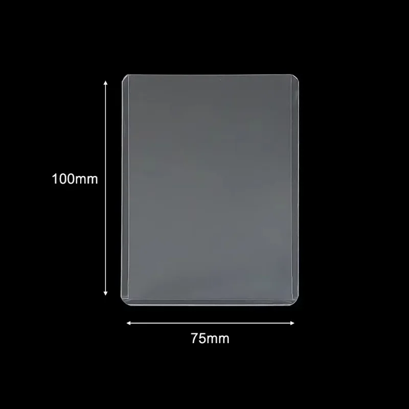 1-50Pcs 35PT Clear Toploaders Kpop idol Photocard Sleeve Anti-scratch 3X4" PVC DIY Gaming Trading Card HD Plastic Collect Holder card holder card protector idol card protector photo card holder
