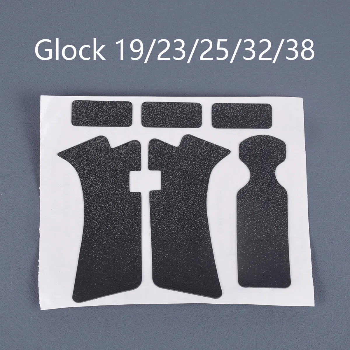 Non-slip Texture Rubber Grip Wrap Tape Pistol Gun Glock 17 19 20 21 22 23 25 26 27 33 Stickers 9mm Each Size Hunting images - 6