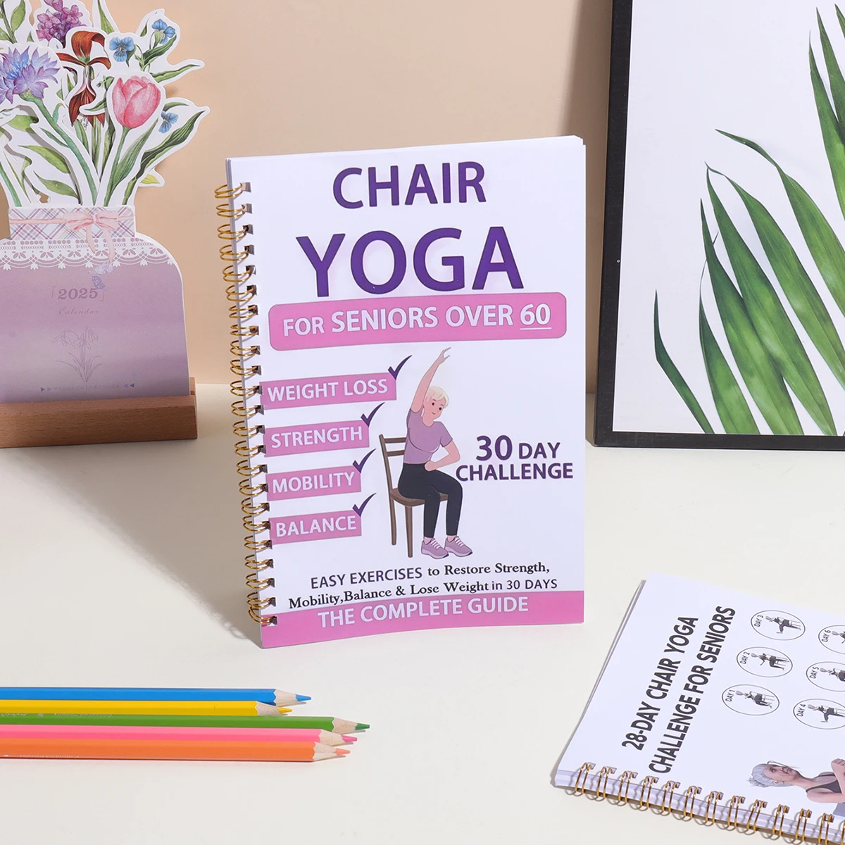 28-30-Tage-Stuhl-Yoga-Handbuch: Gewichtsverlust, Muskelkraft, Flexibilität – Anfänger-Sitzübungs-Buch für Senioren & Erwachsene – Detail 10