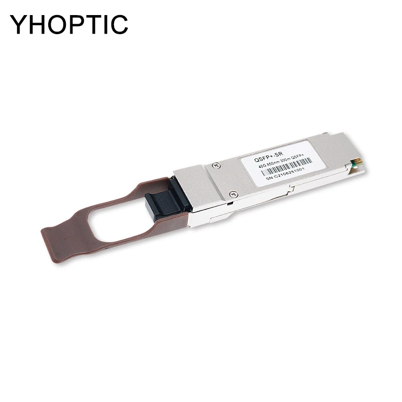 Modulo Ricetrasmettitore Qsfp + Sr, 40G 850Nm, 300M, Connettore Psu, Ricetrasmettitore Sfp In Fibra Ottica, Funzione Ddm, Compatibile Con Cisco