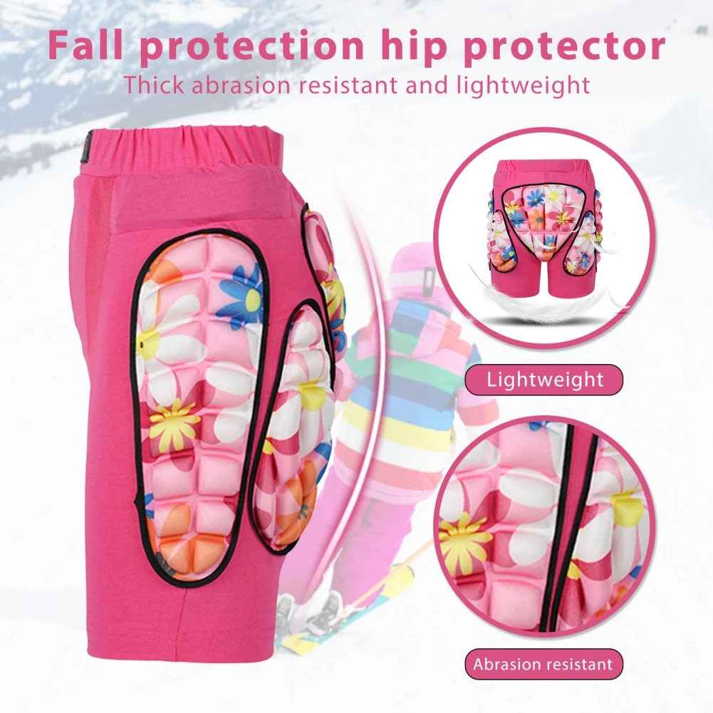 3D Padded Protection Hip EVA Short Pants Outdoor Sports Protection Protective Gear For Kids & Adults Ski Skating Riding Roller