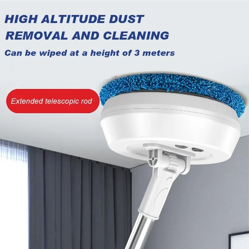 ECHOME Wireless Electric Mop Window Cleaner Rotating Wet and Dry Mop Cleaner Washing Machine Household Mops Floor Cleaning Tools