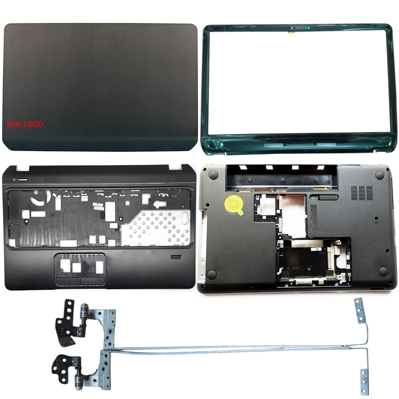 Nuova Cover Posteriore Lcd Per Laptop/Lunetta Anteriore/Cerniere/Poggiapolsi/Custodia Inferiore Per Hp Pavilion Dv6 Dv6-7000 Dv6-7002 Dv6-7208Tx 68205