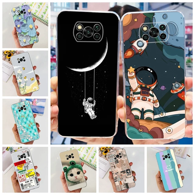 For Xiaomi Poco X3 Pro Phone Case Soft Silicon TPU Shockproof Coque For Poco  X3 PocoX3 X 3 NFC Back Cover Bumper Astronaut Funda - AliExpress