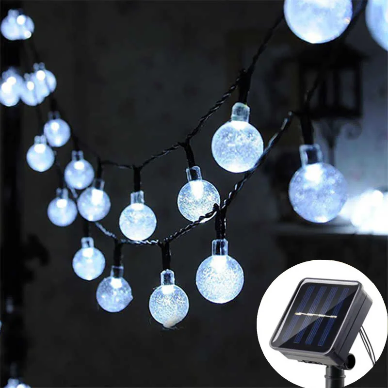 Radiant Outdoor Solar Globe Fairy Lights – Enchanting Garden & Event Decor