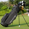 Portable Golf Rack Bag - Lightweight with multiple compartments for easy organization.