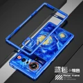 Blue-silver