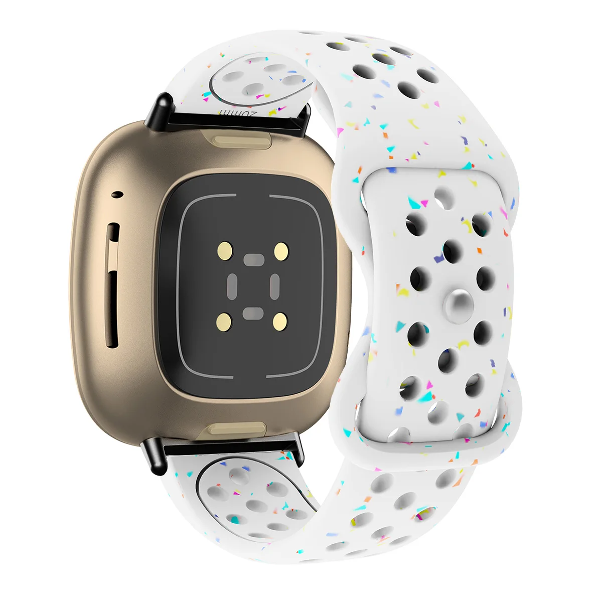 Elastic Eco-Friendly Silicone Sport Strap in Jelly Colors - Smartwatch Accessories