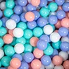100pcs/lot 5.5cm Safe PE Ball for Dry Pool Ball Pit Eco-friendly Baby Ball Toys for Baby Playpen Tent Kid Toys Soft Ocean Balls 3