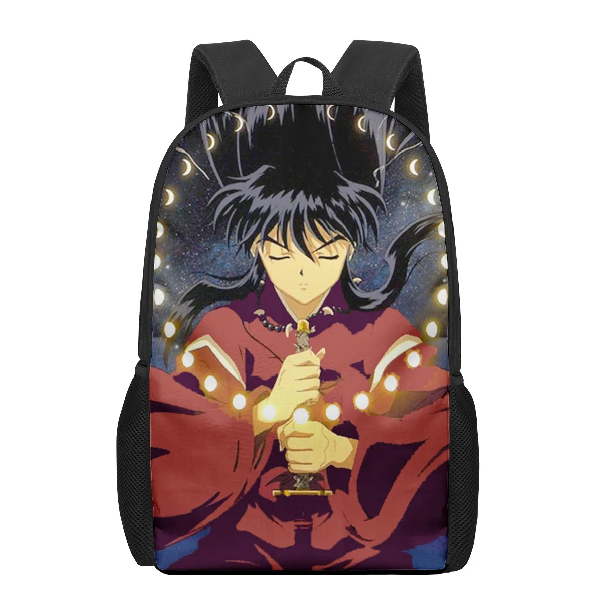 Рисунок 2 - Рюкзак для школьных книг с принтом Inuyasha для детей
