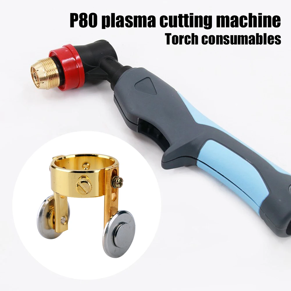 Plasma Cutter Torch Roller Wheel Welding Replacement Spacer Tool Cutting Tool Parts Welding Torch Accessorie P-80 welding torch plasma cutter electrodes nozzles