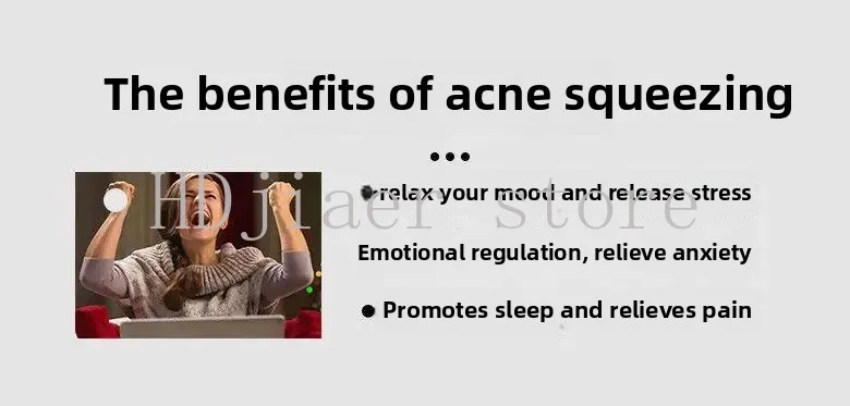 Description Picture 2 of itemSqueeze blackhead artifact toy decompression and cleaning, squeeze acne upgraded version, burst acne