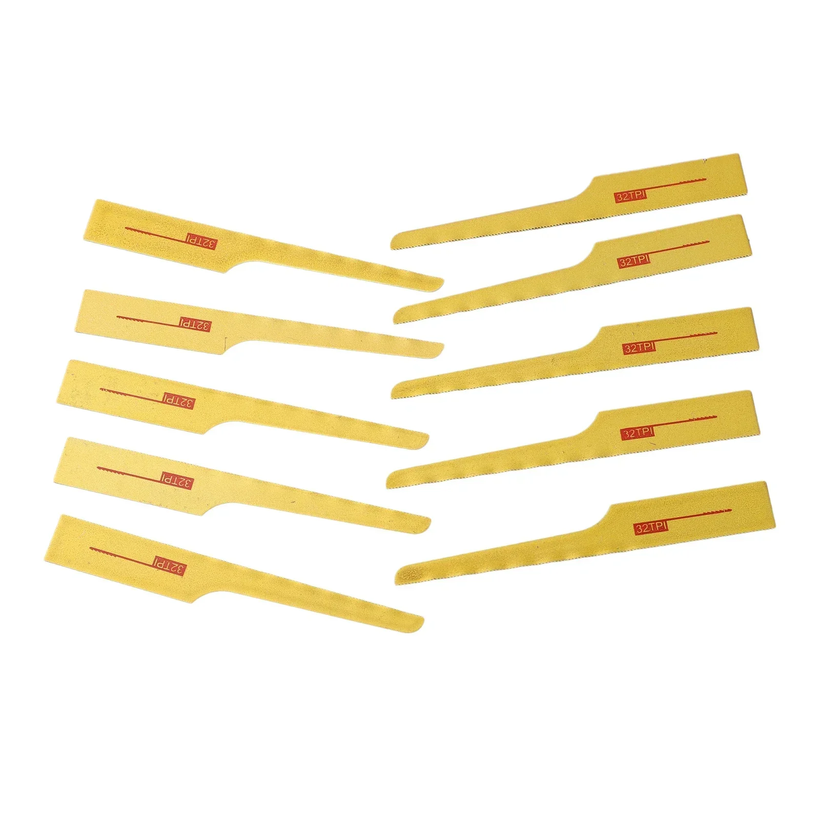 10pcs Pneumatic Saw Blade Accessories Mini Air Saw Blade For Wood Pieces Fiberglass