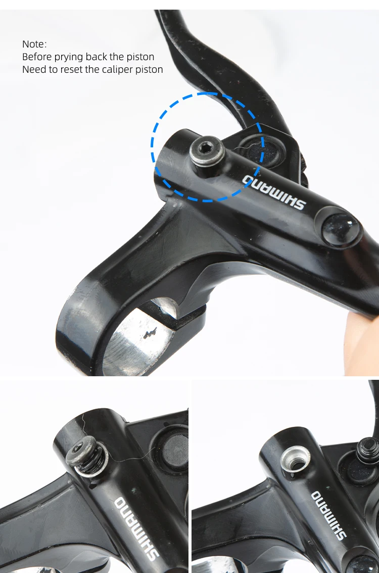 RISK Fahrrad-Bremssattel 2-Kolben 4-Kolben Einseitiges Kolben-Ausbauwerkzeug, Kolben-Vorsprung-Rückstellwerkzeug, Bremssattel-Rückstellwerkzeug für Wartung und Reparatur – Detail 24