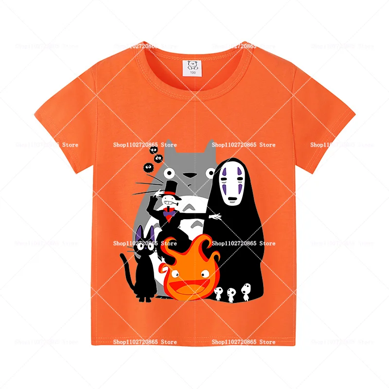 My Neighbor Totoro Cartoon Anime Graphic T-Shirt – Classic Movie Fashion Casual Summer Top
