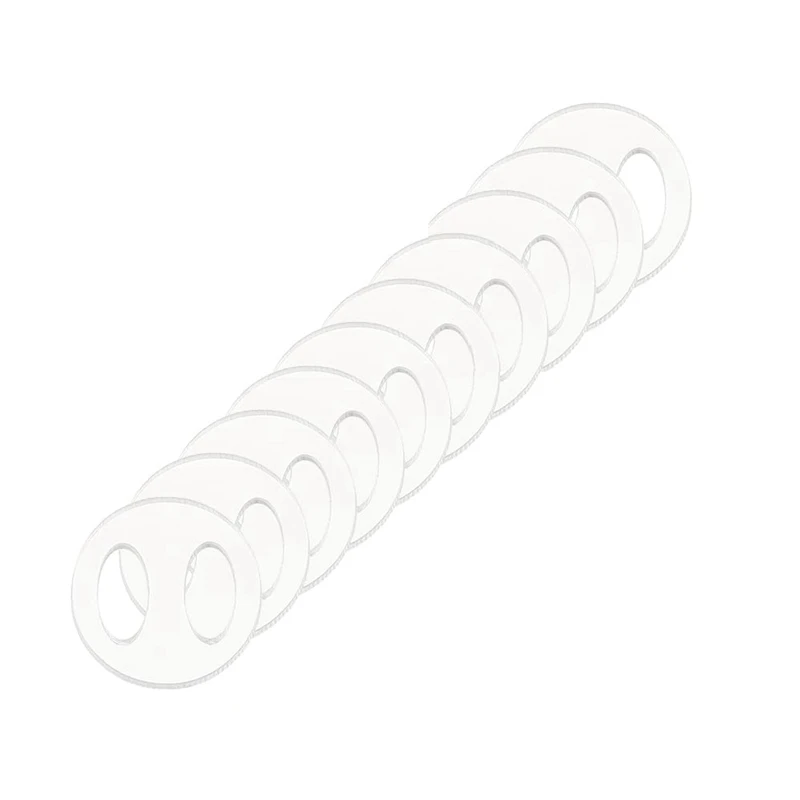 

20 шт., круглые плоские пуговицы для шляпы