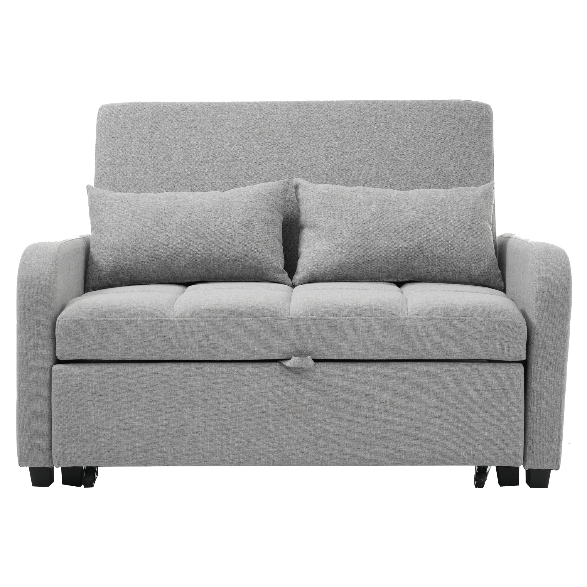Multifunktionales Klappschlafsofa, verstellbare Rückenlehne, ideal für kleine Wohnungen und Studentenwohnheime, 180 x 127 cm Komfort – Detail 8