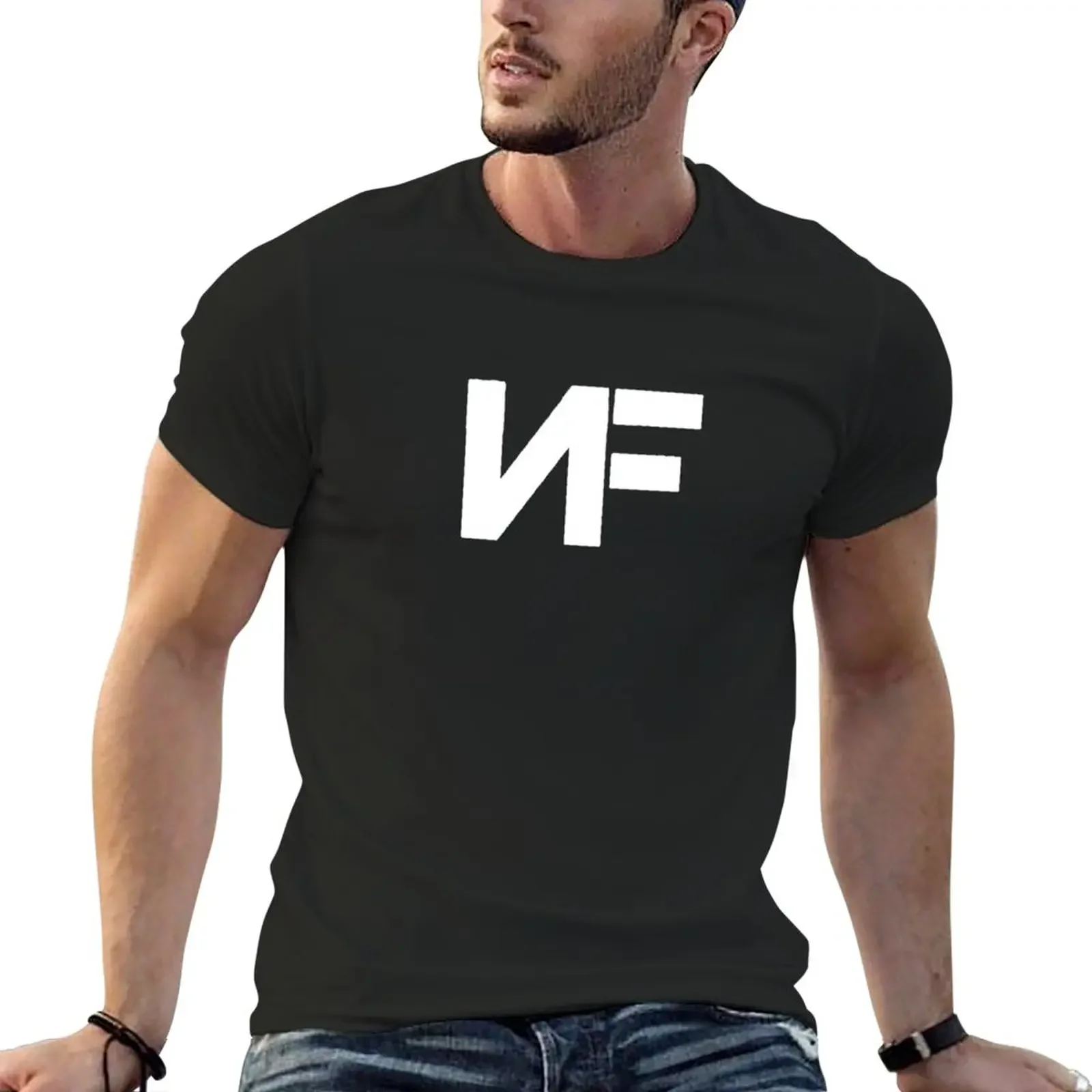 

NF T-Shirt blacks vintage Men's clothing