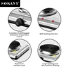 Electric Hot Plate for Cooking, Infrared Double Burner, 2000W Portable Electric Stove Double Burner 5