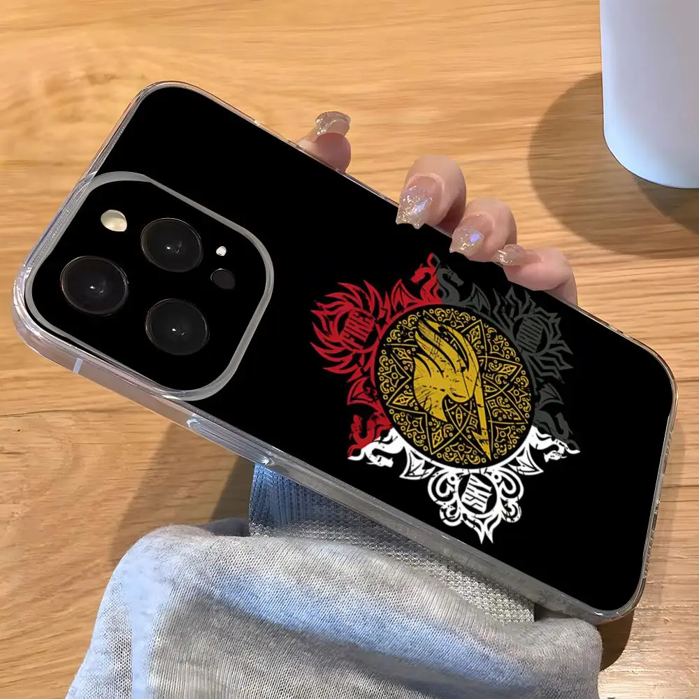 Transparent F-FAIRY TAIL Phone Case - Enhanced Protection and Stylish Design