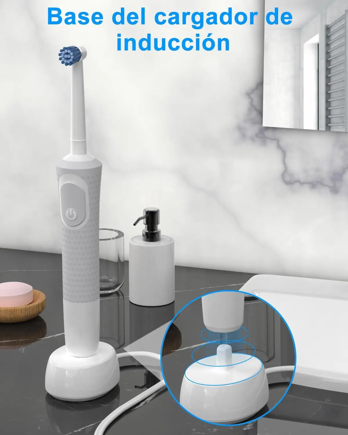 EU/USB charger for Oral B Braun electric toothbrush iO Series 3 4 5 6 1000/3000/5000/7000/7500 waterproof inductive base