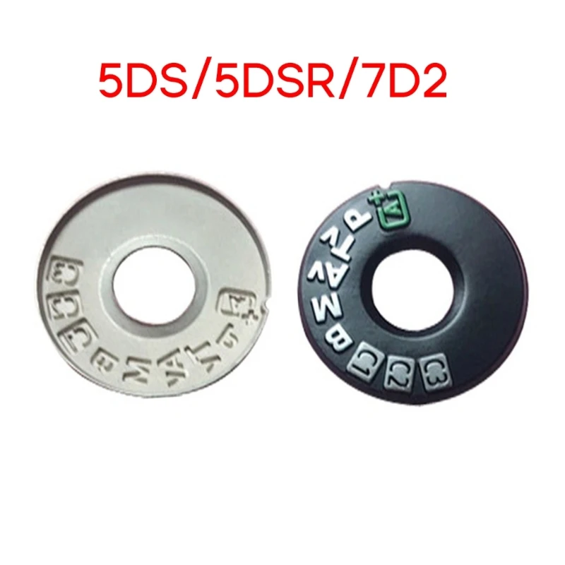 Top Cover Function Model Dial Button Label For 5D3 6D 6D2 5D4 70D 600D 60D 7D 5D2 700D Camera Dial Pad Turntable-Tag camera repair parts,camera mode dial button rubber ring