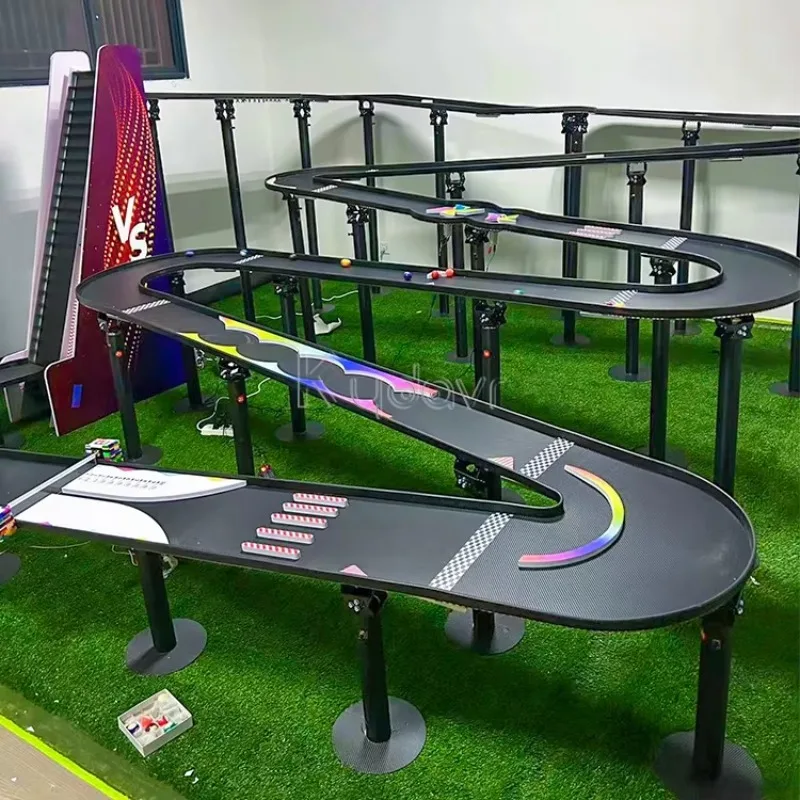 Fubeca Tray Billiards Rolling Maze Marble Pinball Board Run Battle