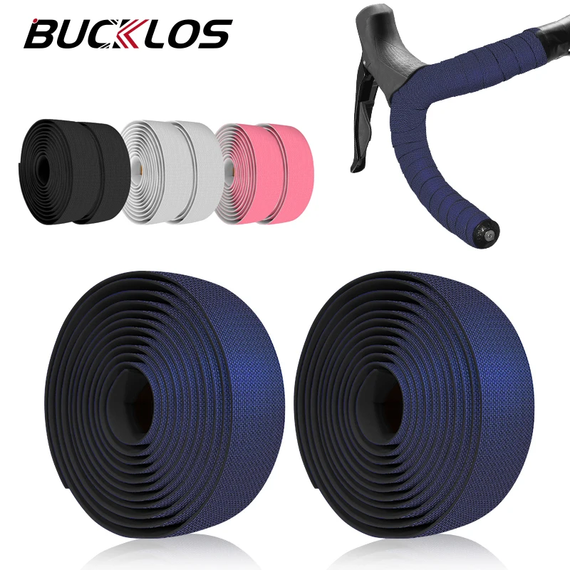 BMX Bike Handlebar Road Bike Bar Tapes Silicone EVA Racing Gravel Cycling Handlebar Tapes Cover Soft Bicycle Handle Wrap Anti Slip Strap