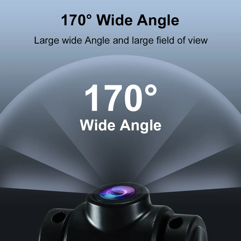 

Korea Style Golden Lens CVBS/AHD 720P 1080P Car Rear View Camera 170° Full HD Night Vision Reverse AHD Fisheye Vehicle Parking