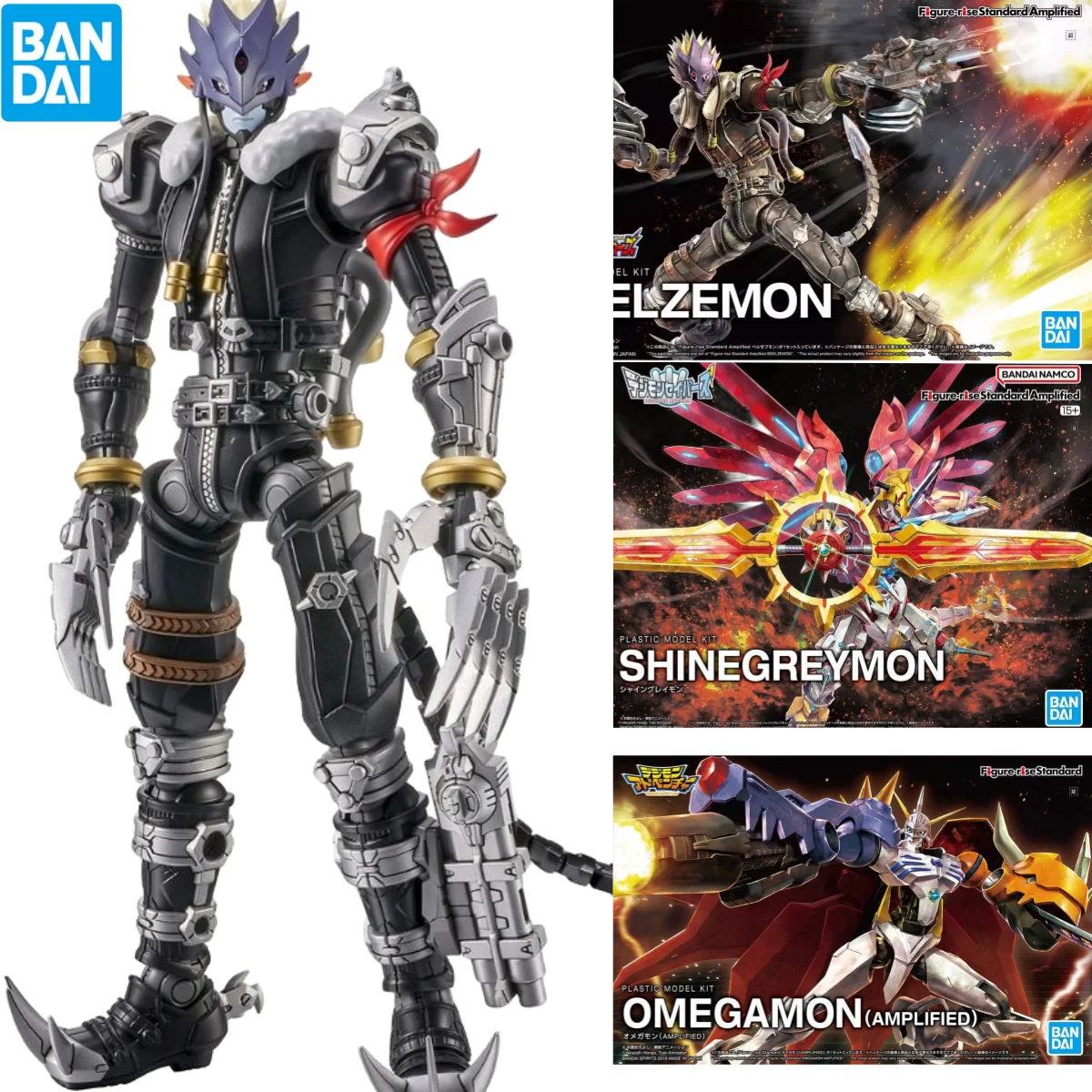 

Bandai 62080 Figure-rise Anime Digimon Adventure Beelzemon Assembly Plastic Model Kit Action Figures Decoration Xmas Toy Gifts