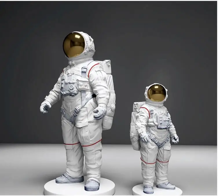 

Nordic Spaceman Astronaut Resin Accessories Home Livingroom Floor Sculpture Crafts Restaurant Porch Lobby Figurines Decoration